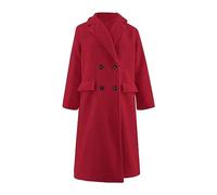 womens coats sale clearance regatta women's waterproof coat Women's Autumn And Winter Casual Loose Solid Color Lapel Long Two warehouse coat log into my account uk orders