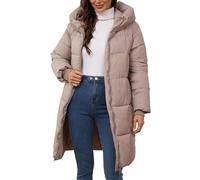 Womens Coats Winter Jackets For Women Uk Plus Size Puffer Coat Long Oversized Windbreaker Jacket Quilted Lightweight Warm Velvet Overcoat Fleece Padded Parka Fashion Women's Clothing Outdoor Wear