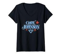 Women's Cody Johnson Star Logo V-Neck T-Shirt