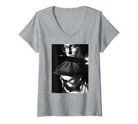 Women's Coldcut Electronic Dance Pioneers Photo By AJ Barratt V-Neck T-Shirt