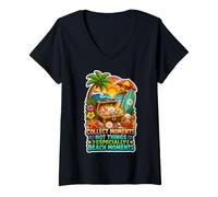 Women's Collect Moments Not Things Especially Beach Moments V-Neck T-Shirt