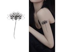 Women's Collection | Herbal Tattoo Stickers With Patterns On Arms And Legs, Waterproof, Lasting For 2 Weeks, Semi Permanent, Fake Tattoos(M-025)
