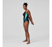 Women's Colourblock 2.0 Swimsuit Black/Turquoise - 34 Arctic Glass 34