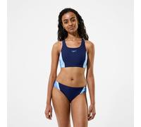 Speedo - Women's Colourblock Splice 2 Piece 2.0 - Bikini size 18, blue