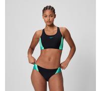 Women's Colourblock Splice 2.0 Bikini Black/Blue - 30 Anthracite/Mayan Blue 30