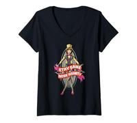 Women's Columbia Stay Sane Inside Insanity Rose Tint My World Lyric V-Neck T-Shirt