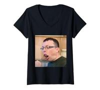 Womens Come Dine with Me V-Neck T-Shirt