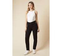 Comfort Stretch Slim Mom Jean Dorothy Perkins Black 8