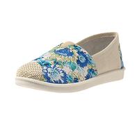 Women's Comfortable Ballet Flats - Pumps Shoes Espadrilles Boat Shoes Low Top Flat Shoes Non-Slip Loafers Lightweight Dance Shoes Stylish Embroidered Shoes Comfortable Folklore Boots For Allta, blue