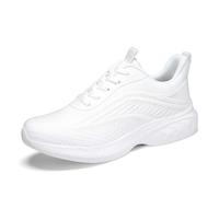 Women's Comfortable Lightweight Casual Shoes for Everyday Office Use for Women, Breathable Trainers Sola Morbi for Running Trekking Ventilated Running Shoes for Jogging Outdoor Gymnastics Shoes, White
