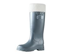 Women's Comfortable Lightweight Wellington Boots with Frosted Surface Non-Slip Sole Waterproof Perfect for Outdoor Activities Wet Days Versatile Modern Rain Shoes for Everyday Use 2026, gray, 8.5 UK