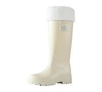 Women's Comfortable Lightweight Wellington Boots with Frosted Surface Non-Slip Sole Waterproof Perfect for Outdoor Activities Wet Days Versatile Modern Rain Shoes for Everyday Use 2026, khaki, 6 UK