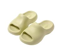 Women's Comfortable Orthopedic Chunky Sandals Women's Thick Bottom Fashion One Drag Men' Home Leisure Slippers Outside The Couple Models Home Slippers Slide Womans (Green, 40)