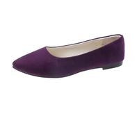 Women's Comfortable Slip On Ballet Shoes Square Toe Casual for Everyday Wear Lightweight Breathable Summer Footwear (PP2, 6.5)
