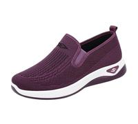 Womens Comfortable Working Nurse Shoes Non-Slip Adjustable Breathable Slip-On Walking Sneaker Casual Nursing Orthotic Lightweight Shoes Orthopedic Trainers
