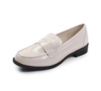 Womens Comfy Loafers Casual Ladies Flat Slip On Office Work School Driving Pumps Comfortable Smart Moccasins Shoes Wide Fit Fitting Width Show