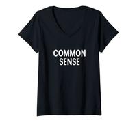 Women's Common Sense V-Neck T-Shirt