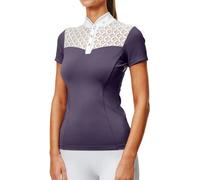 Women's competition polo shirt Equestrian Stockholm Crystal Champion