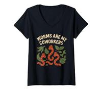 Women's Compost Coordinator Eco Volunteer Green Crew Zero Waste V-Neck T-Shirt