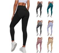 Women's Compression Leggings for Anti Fat Mass Sports Push Up Leggings 3D Anticellulite Fitness Elegant Pants Tummy Control Full Seamless Gym High Waist Elasticated Yoga Cellulite Slimming Scrunch