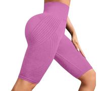 Women's Compression Leggings for Anti Fat Mass Sports Push Up Leggings 3D Anticellulite Fitness Elegant Pants Tummy Control Full Seamless Gym High Waist Elasticated Yoga Cellulite Slimming Scrunch