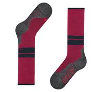 Falke Women's TK Compression Energy Trekking Knee-high Socks, Wool Compression, Red 35-38