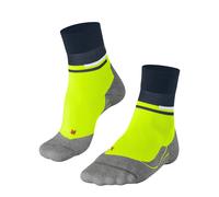 FALKE Women's RU Compression Stabilizing W So Lyocell Functional Yarn With Compression 1 Pair Running Socks, Yellow Lightning 1690 Trend, 2.5-3.5