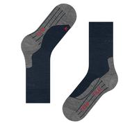 FALKE Women's TK5 Wander W So Wool Thin Anti-Blister 1 Pair Hiking Socks, Blue Marine 6120, 5.5-6.5
