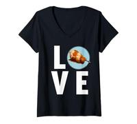 Womens Cone Snails Cone Snail V-Neck T-Shirt