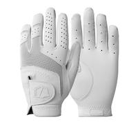 Wilson Conform Women's Golf Glove, Made From Premium Cabretta Leather, With a Dynamic Mesh Design and Exceptional Grip Control, Colour: White, Size: M (Left Hand)