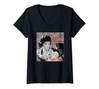 Womens Connie Francis_002 V-Neck T-Shirt