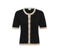 Women's Contrast Cardigan KAFFE Lizza Noir L