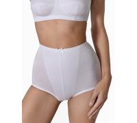 Women's Control Brief DOT JACQUARD by Sassa 578 L-5XL Ivory or White
