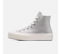 Women's Converse Chuck Taylor Lift Hi Lift Silver Glitter