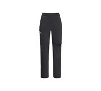 Women's convertible pants JACK WOLSKINS Glastal zip away pants (Black)