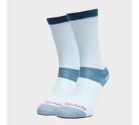 Women's Coolmax Liner Socks - 2 Pack - Blue, Blue L