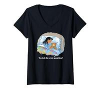 Womens Corduroy A Very Special Bear Illustrated Children's Book V-Neck T-Shirt