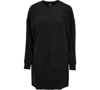 Women's corduroy crew neck dress Urban Classics Noir S