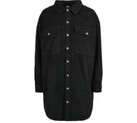 Women's corduroy long shirt Urban Classics Noir S
