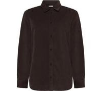 Women's corduroy shirt KnowledgeCotton Apparel Vega Marron S