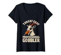 Women's Corn Dog V-Neck T-Shirt