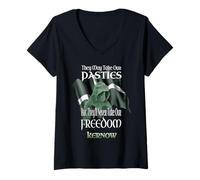 Women's Cornish Flag V-Neck T-Shirt