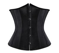 Women's Corset Medieval Bustiers Renaissance Elegant Underbust Vintage Waist Trainer Boned Bustier Corsets Bodice Waist Cincher Shapewear Body Shaper Bustiers Tank Tops Halloween Costume