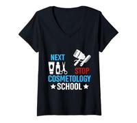 Women's Cosmetology Instructor V-Neck T-Shirt