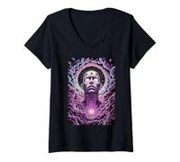 Womens Cosmic Consciousness Unlocking Your Potential V-Neck T-Shirt