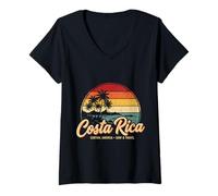 Women's Costa Rica Vintage V-Neck T-Shirt
