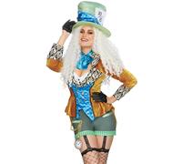 Women's Costume Leg Avenue Classic Mad Hatter Multicolore M