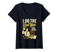 Women's COTA Certified Occupational Therapy Assistant Funny V-Neck T-Shirt