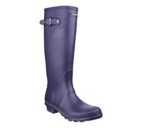 Cotswold Sandringham Womens Purple Classic Rubber Tall Wellington Wellies