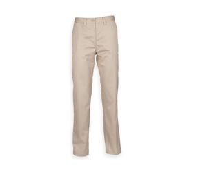 Women's cotton-blend chino trousers Henbury Beige S